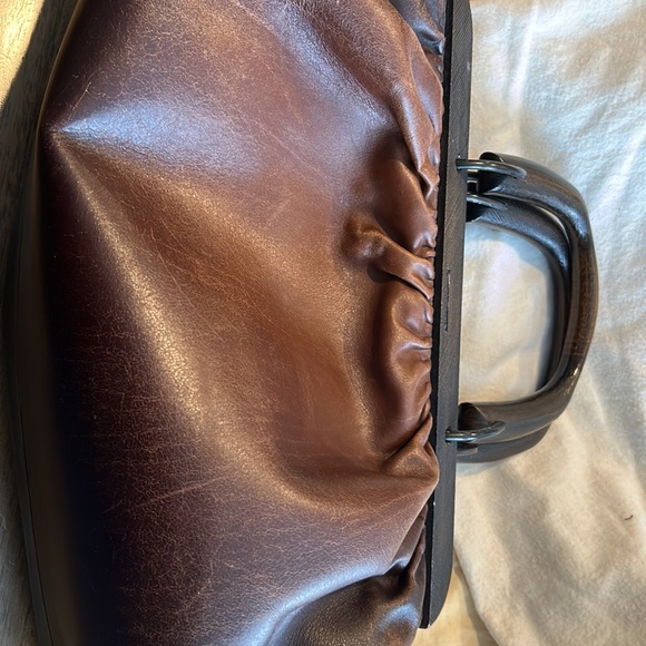 Rare Gucci runway bag in brown leather. Perfect condition - Picture 5 of 7